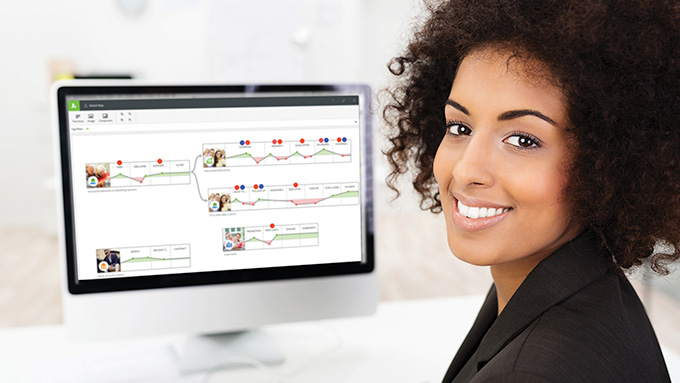 screenshot of Quadient Customer Journey Mapping